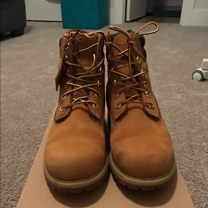 Timberland 6in Double Collar Waterproof Boots Sz 7
